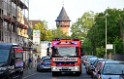 Feuer Koeln Neustadt Sued Kartaeuser Wall P70